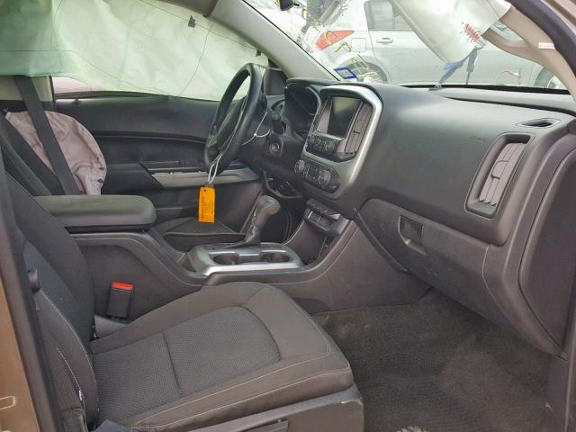 1GCGSCEA1G1249083 - 2016 CHEVROLET COLORADO L BROWN photo 5