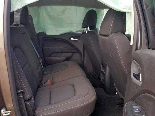 1GCGSCEA1G1249083 - 2016 CHEVROLET COLORADO L BROWN photo 6