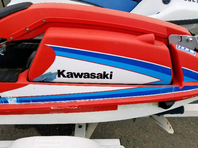 KAW27336G888 - 1988 KAWASAKI KZ305-A RED photo 7