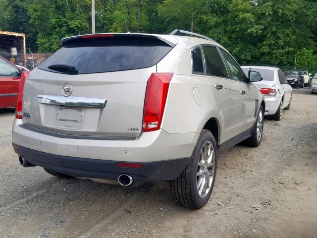 3GYFNFE3XES627297 - 2014 CADILLAC SRX PERFOR GOLD photo 4