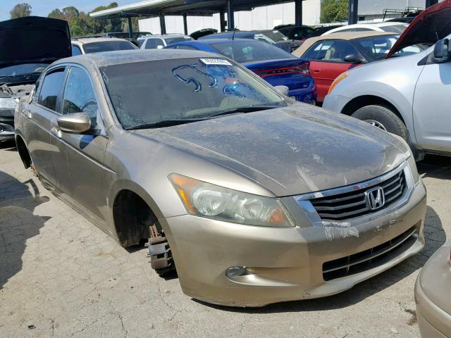 1HGCP26878A112206 - 2008 HONDA ACCORD EXL GOLD photo 1