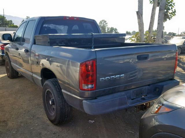 1D7HA18K44J215270 - 2004 DODGE RAM 1500 S BLACK photo 3