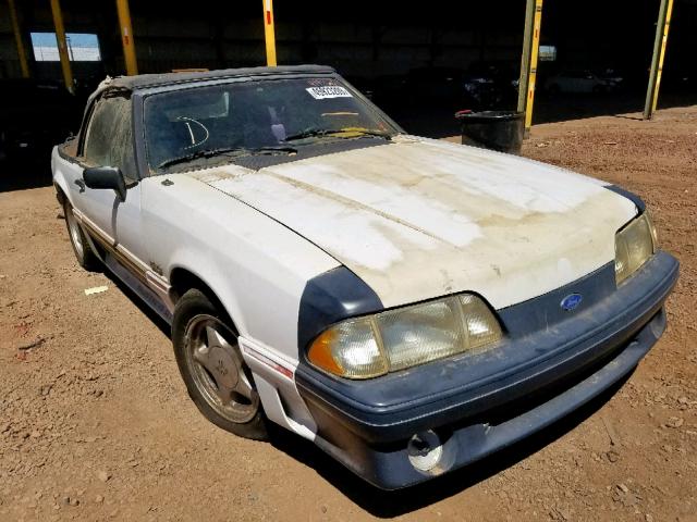 1FABP45E3KF137696 - 1989 FORD MUSTANG GT WHITE photo 1