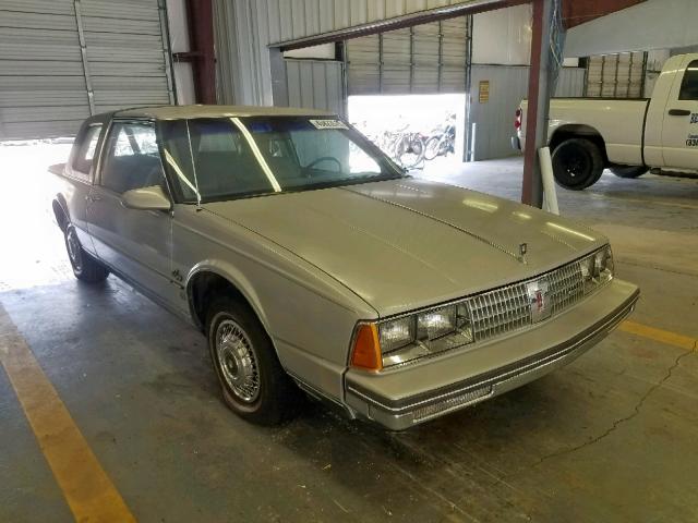 1G3CW1132F4321355 - 1985 OLDSMOBILE 98 REGENCY SILVER photo 1