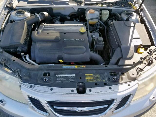 YS3FD75Y756000242 - 2005 SAAB 9-3 ARC SILVER photo 7