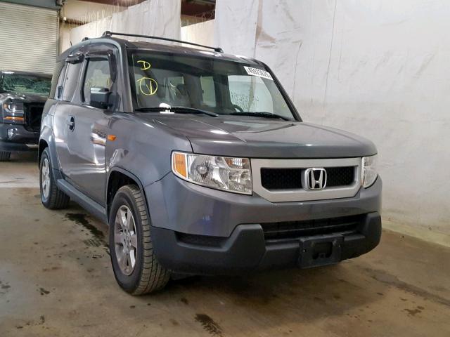 5J6YH2H7XBL007302 - 2011 HONDA ELEMENT EX GRAY photo 1