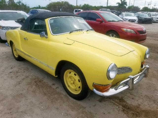 1402957318 - 1970 VOLKSWAGEN KARMANN GH YELLOW photo 1