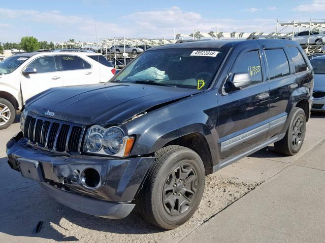 1J4GR48K66C311404 - 2006 JEEP GRAND CHER BLACK photo 2