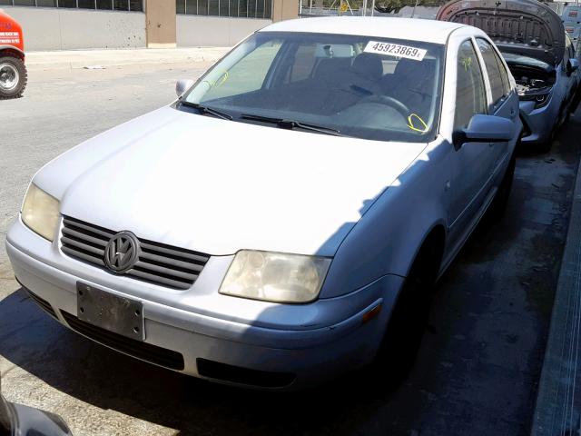 3VWRK69M91M169763 - 2001 VOLKSWAGEN JETTA GL GRAY photo 2