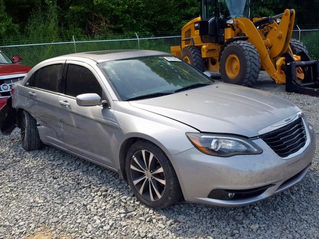 1C3CCBBB1EN132231 - 2014 CHRYSLER 200 TOURIN GRAY photo 1