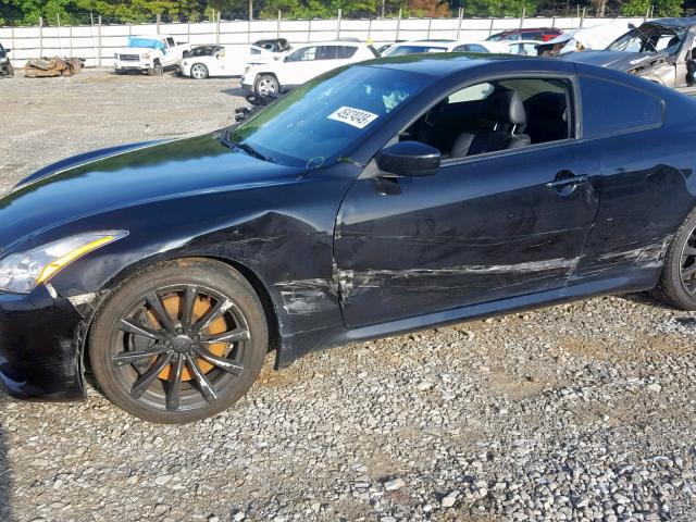 JNKCV64E58M116546 - 2008 INFINITI G37 BASE BLACK photo 9