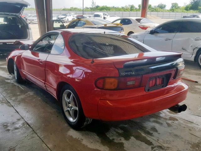 JT2ST85N4N0122086 - 1992 TOYOTA CELICA GT- RED photo 3