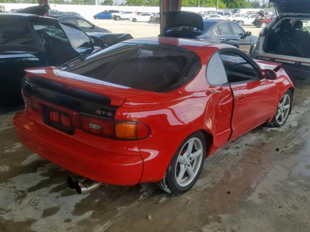 JT2ST85N4N0122086 - 1992 TOYOTA CELICA GT- RED photo 4