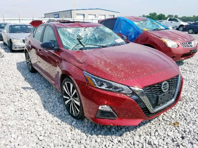 1N4BL4CV0KN319067 - 2019 NISSAN ALTIMA SR RED photo 1