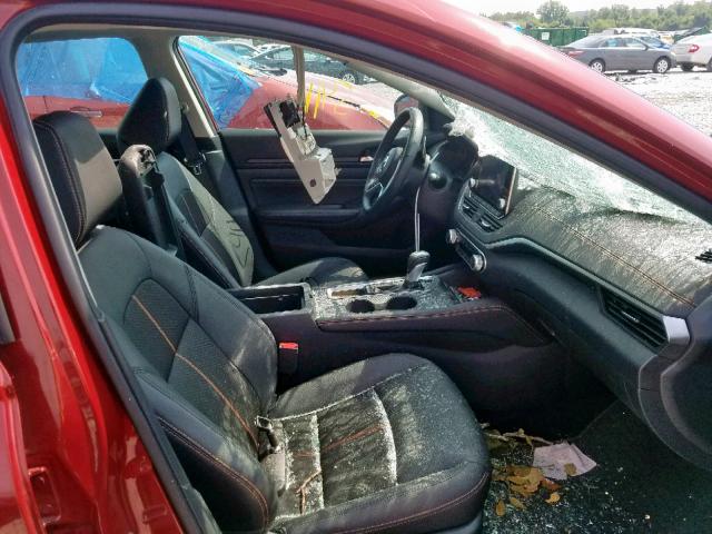 1N4BL4CV0KN319067 - 2019 NISSAN ALTIMA SR RED photo 5