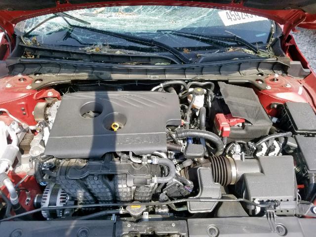 1N4BL4CV0KN319067 - 2019 NISSAN ALTIMA SR RED photo 7