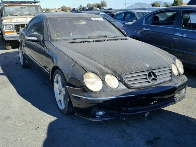 WDBPJ75J33A035943 - 2003 MERCEDES-BENZ CL 500 BLACK photo 1