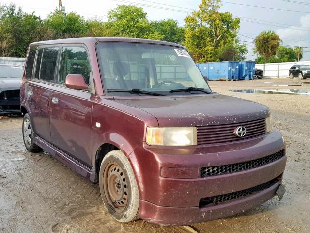 JTLKT324364039219 - 2006 TOYOTA SCION XB 勃艮第红 照片 1