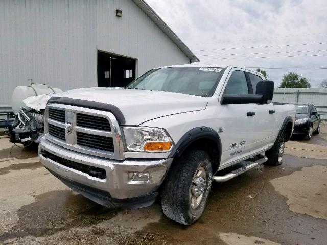 3D73Y3CL5AG193567 - 2010 DODGE RAM 3500 WHITE photo 2