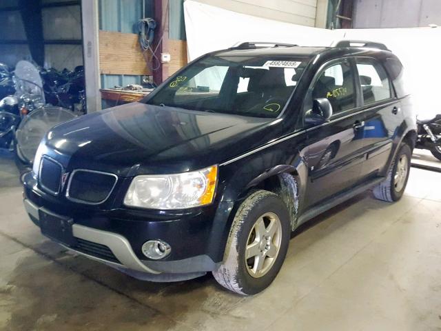 2CKDL43F986338508 - 2008 PONTIAC TORRENT BLACK photo 2