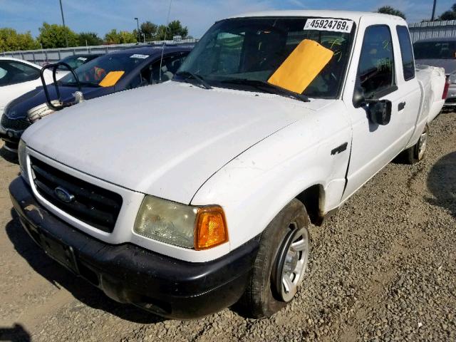 1FTYR14U33PB68108 - 2003 FORD RANGER SUP WHITE photo 2