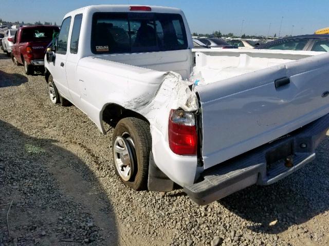 1FTYR14U33PB68108 - 2003 FORD RANGER SUP WHITE photo 9