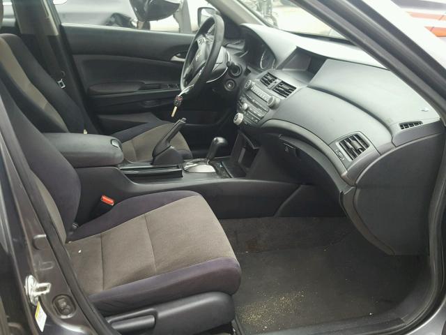 1HGCP2F46AA098589 - 2010 HONDA ACCORD LXP GRAY photo 5