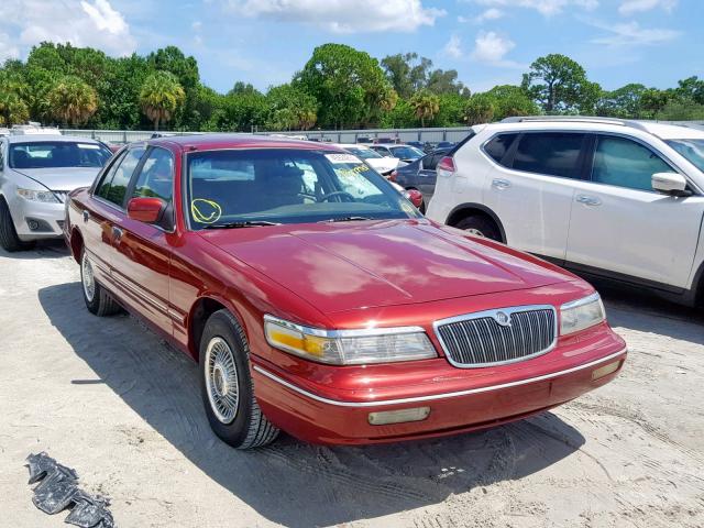 2MELM74W2VX721730 - 1997 MERCURY GRAND MARQ RED photo 1