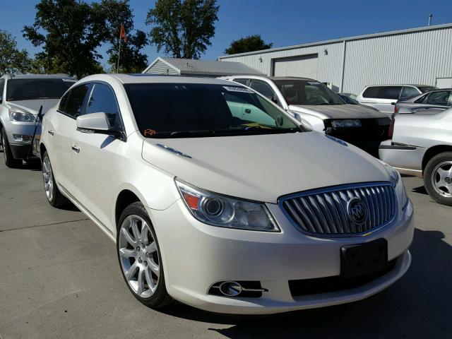 1G4GE5ED1BF311523 - 2011 BUICK LACROSSE C WHITE photo 1