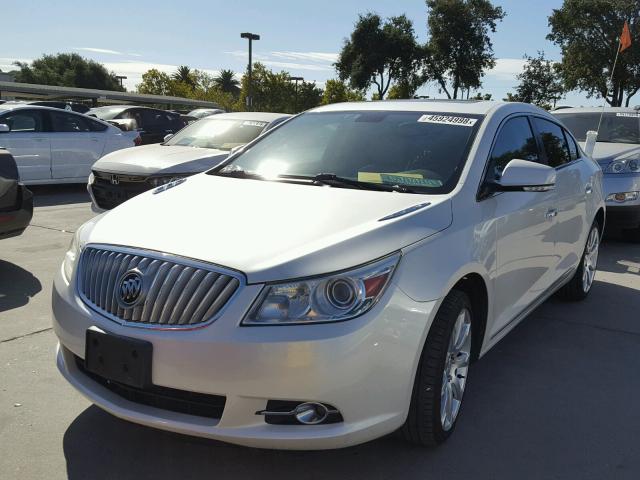 1G4GE5ED1BF311523 - 2011 BUICK LACROSSE C WHITE photo 2