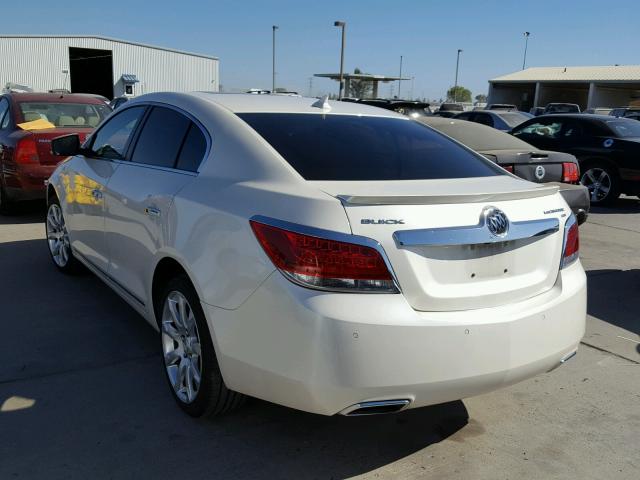 1G4GE5ED1BF311523 - 2011 BUICK LACROSSE C WHITE photo 3