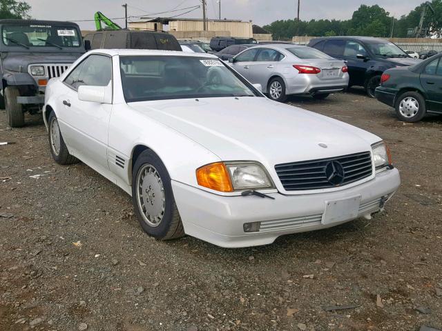 WDBFA66EXMF033554 - 1991 MERCEDES-BENZ 500 SL WHITE photo 1