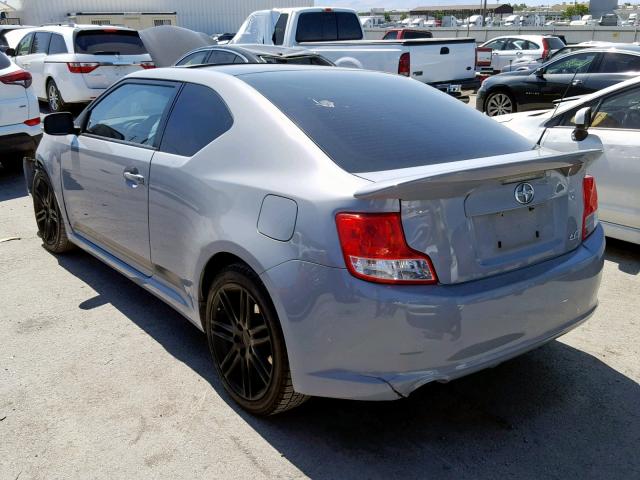 JTKJF5C7XB3016404 - 2011 TOYOTA SCION TC ნაცრისფერი ფოტო 3