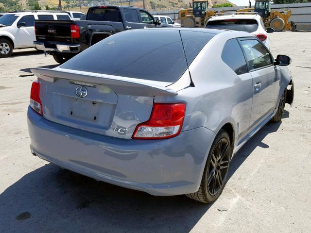 JTKJF5C7XB3016404 - 2011 TOYOTA SCION TC ნაცრისფერი ფოტო 4