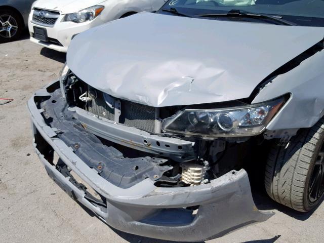 JTKJF5C7XB3016404 - 2011 TOYOTA SCION TC ნაცრისფერი ფოტო 9