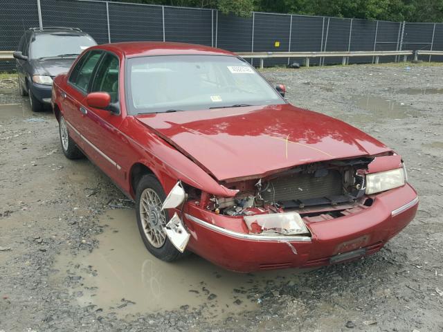 2MEFM74W41X646097 - 2001 MERCURY GRAND MARQ RED photo 1