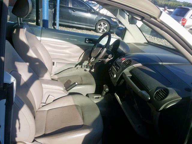 3VWCM31Y05M363360 - 2005 VOLKSWAGEN NEW BEETLE ლურჯი ფოტო 5