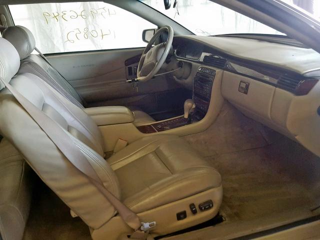 1G6ET1291XU613331 - 1999 CADILLAC ELDORADO T WHITE photo 5