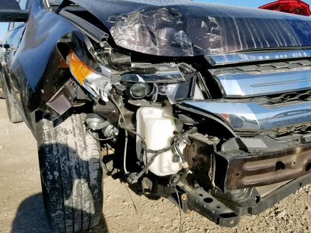 2FMDK4JC9DBE36082 - 2013 FORD EDGE SEL BROWN photo 9