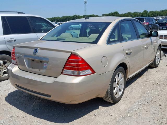 1MEHM40167G603073 - 2007 MERCURY MONTEGO LU GOLD photo 4