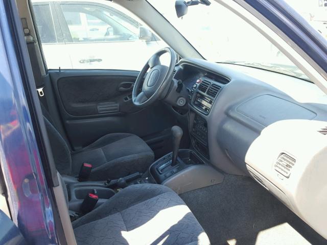 2CNBJ634916942785 - 2001 CHEVROLET TRACKER LT BLUE photo 5