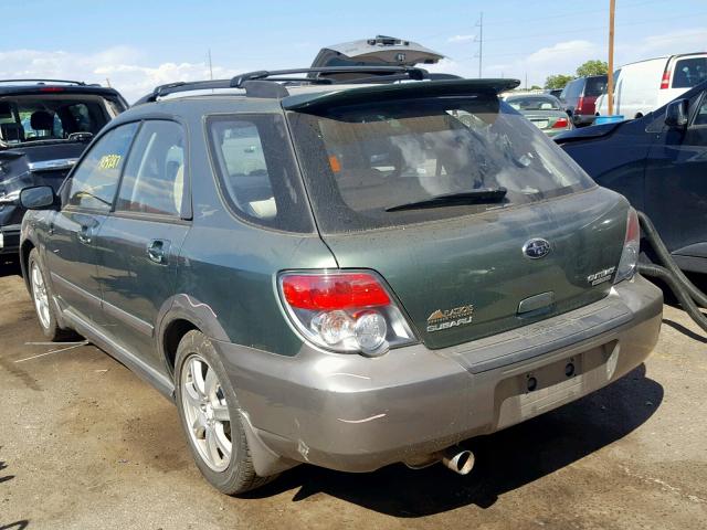 JF1GG68626G804814 - 2006 SUBARU IMPREZA OU GREEN photo 3