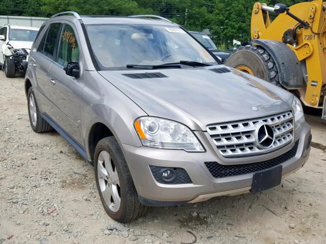 4JGBB86E09A526880 - 2009 MERCEDES-BENZ ML 350 GRAY photo 1