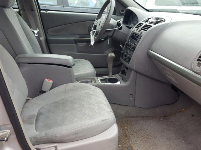 1G1ZT64805F238719 - 2005 CHEVROLET MALIBU MAX ვერცხლისფერი ფოტო 5
