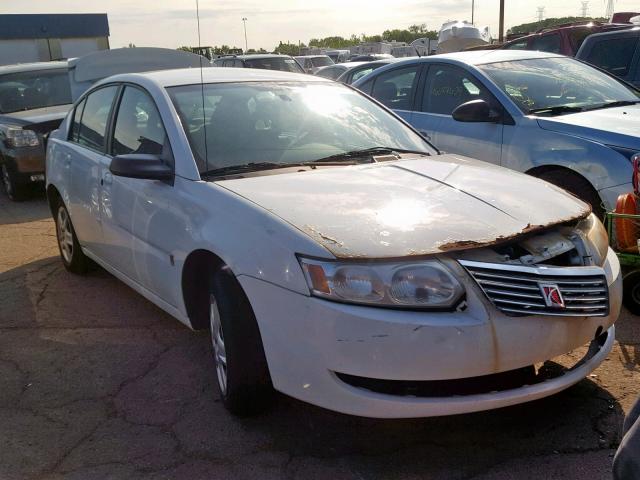 1G8AJ55F27Z164314 - 2007 SATURN ION LEVEL WHITE photo 1