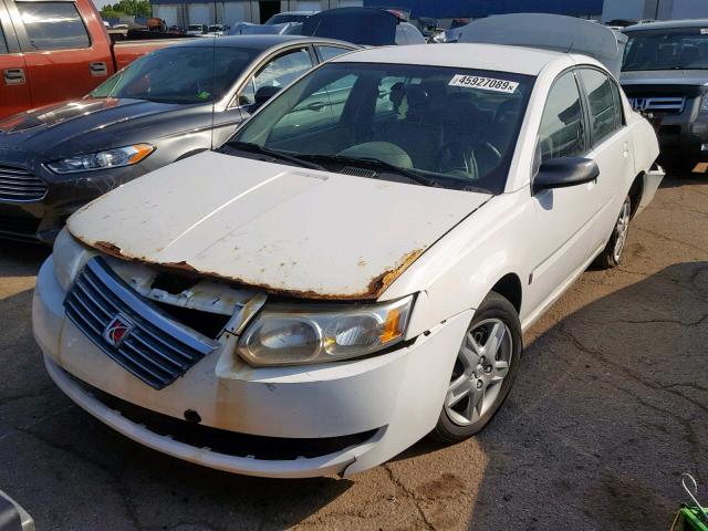 1G8AJ55F27Z164314 - 2007 SATURN ION LEVEL WHITE photo 2
