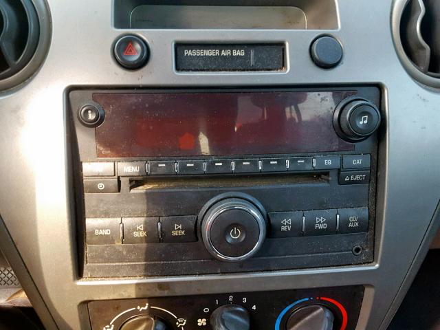 1G8AJ55F27Z164314 - 2007 SATURN ION LEVEL WHITE photo 9