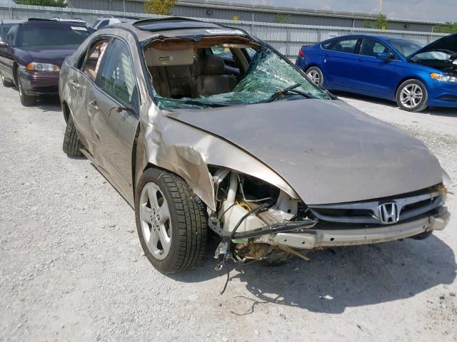 1HGCM56856A140657 - 2006 HONDA ACCORD EX GOLD photo 1