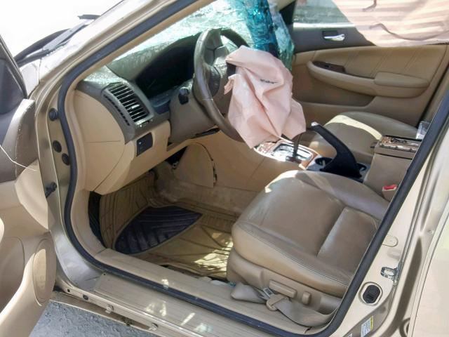 1HGCM56856A140657 - 2006 HONDA ACCORD EX GOLD photo 5