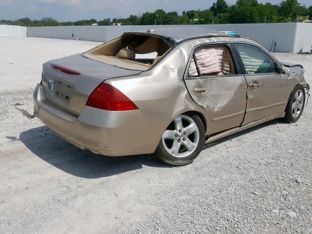 1HGCM56856A140657 - 2006 HONDA ACCORD EX GOLD photo 9